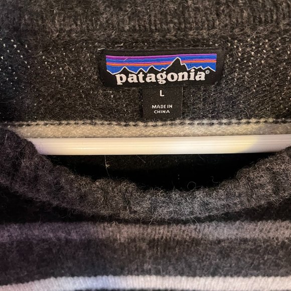 Patagonia Men's Large Crewneck Sweater Great Condition - Picture 2 of 3